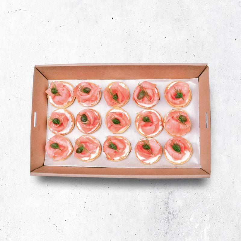 Smoked Salmon Pikelets