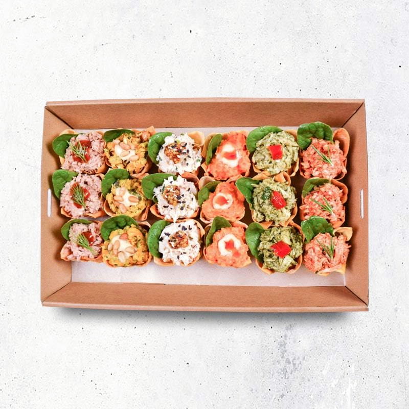 Assorted Petite Wonton Cups