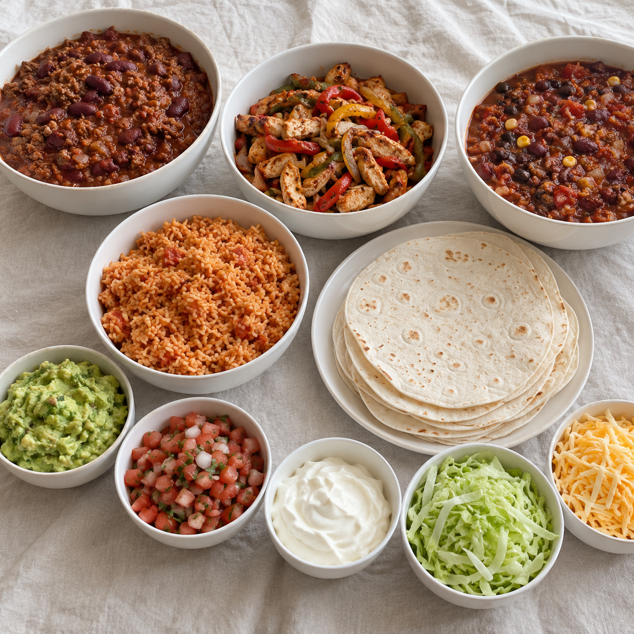 Mexican Taco Station