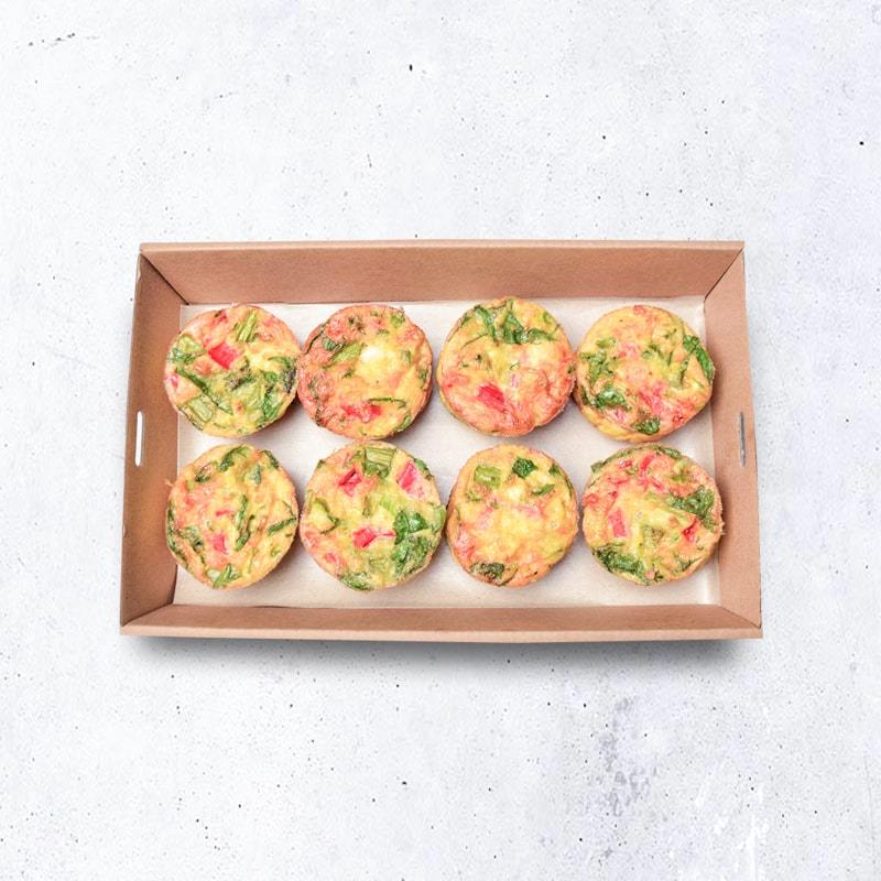 Feta, Capsicum & Asparagus Frittata