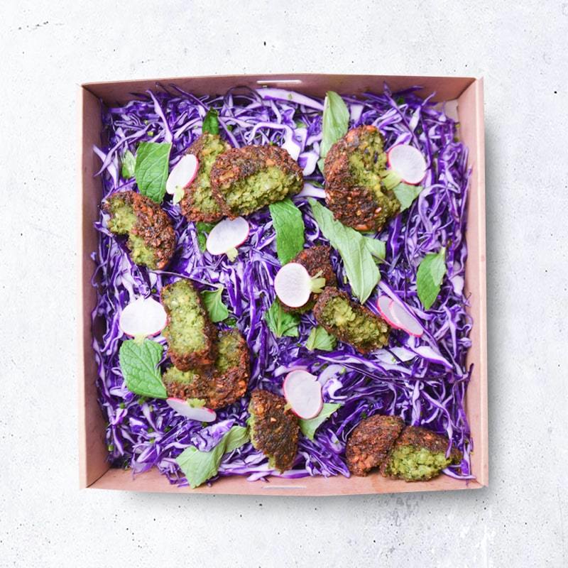 Chickpea Falafel Salad