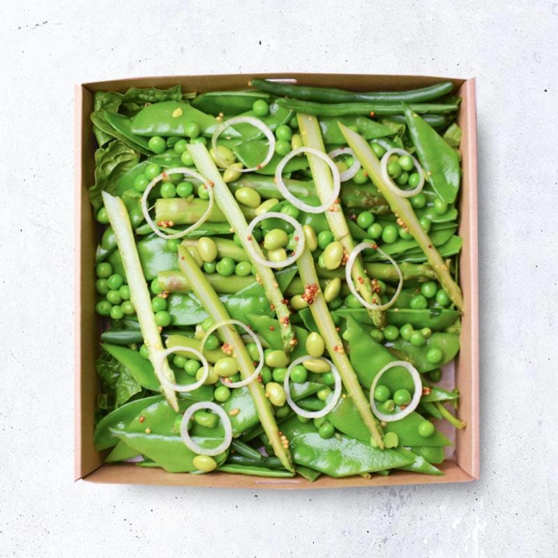 Asparagus, Edamame Green Salad
