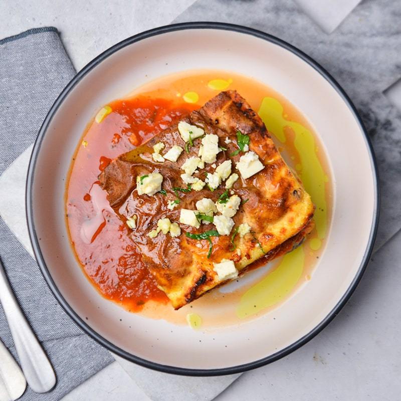 Vegetarian Moussaka with Napolitana Sauce