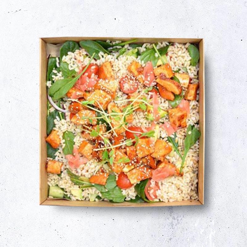 Teriyaki Chicken & Brown Rice Salad