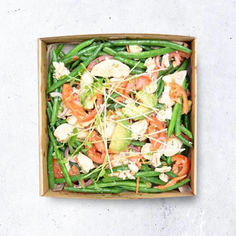 Poached Chicken & Green Bean Salad