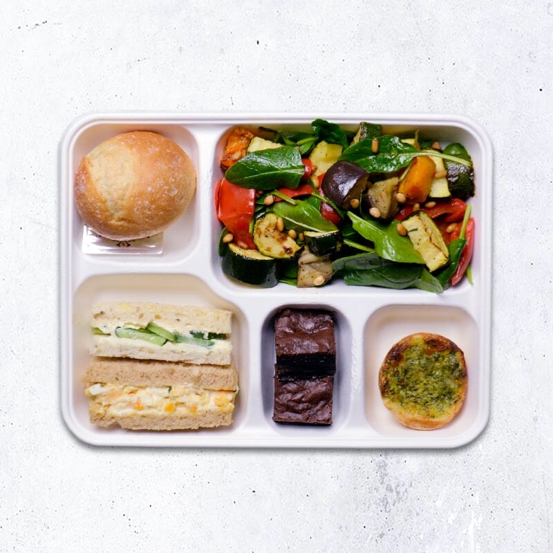 Vegetarian Platter Lunch for One