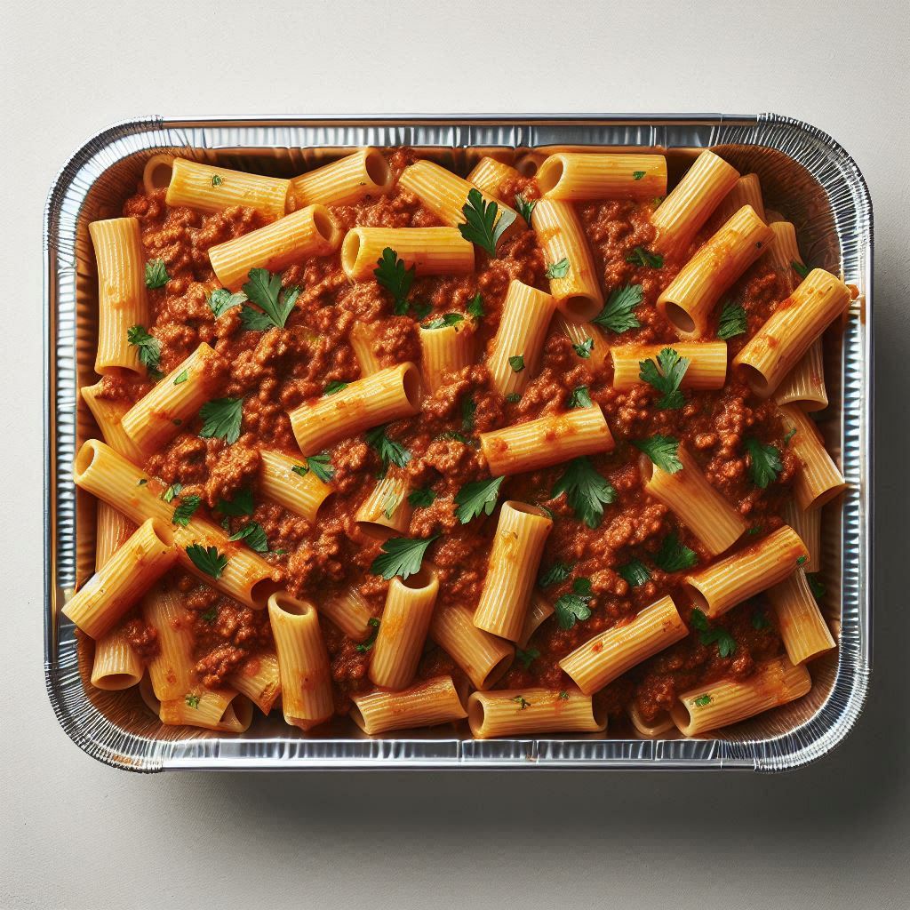 Italian Style Rigatoni Bolognese